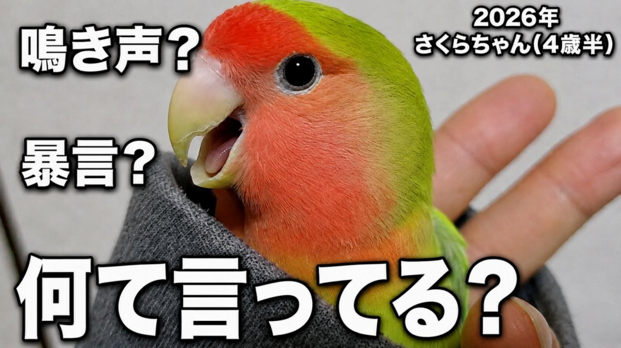インコの鳴き声の意味は？よくある鳴き方と変な声まで解説